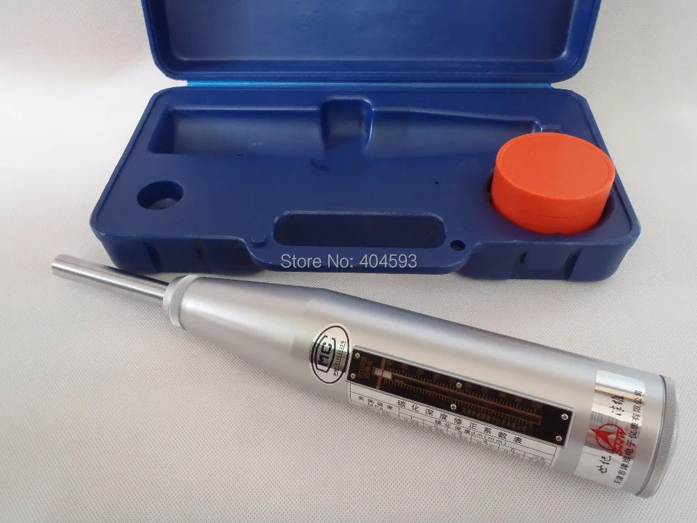 

NEW Resiliometer Concrete Rebound Test Schmidt Swiss Hammer