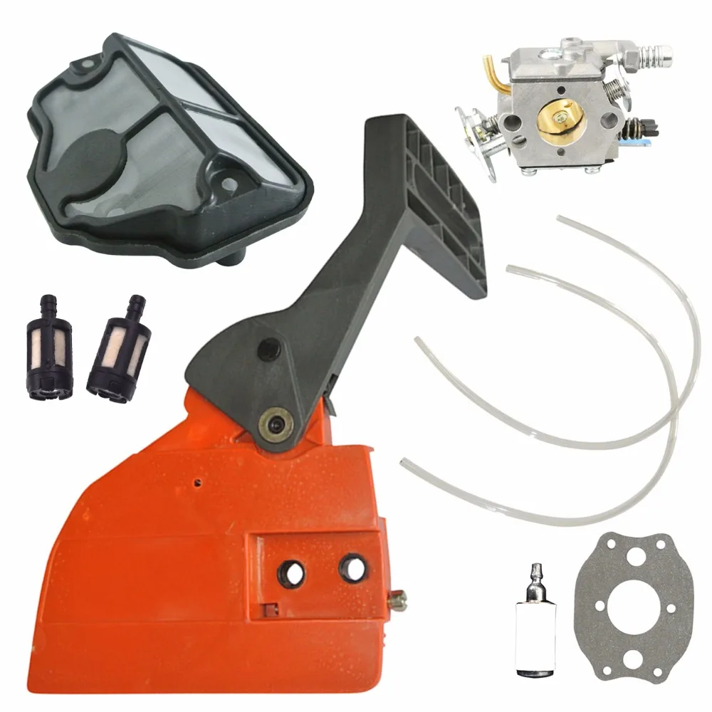 Carburetor Chain Brake Fuel Line Filter Fit Husqvarna 136 137 141 142