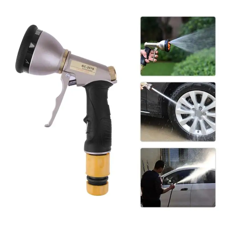 

Multifunction Auto Car Washer Water Gun Zinc Alloy Water Spray Gun Auto Car Washing Cleaning Sprayer Guns Car Washer Tools