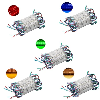 

10pcs DC12V 3LED Module 5730 Sign Design LED Module Injection LED Strip Lights