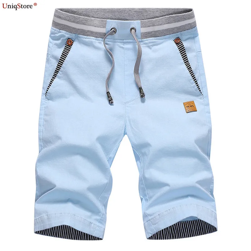 Модные мужские шорты красивые модные новые Шорты однотонные повседневные мужские шорты 6XL пляжные шорты дышащие модные эластичные шорты на талии