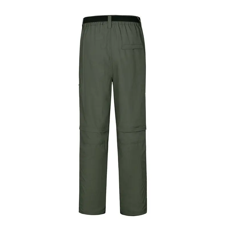 LANBAOSI deportes al aire libre para hombre Pantalones de senderismo en seco táctico Convertible Zip Off pierna anti-UV Trekking pantalones bolsillos Cargo LANBAOSI deportes al aire libre para hombre Pantalones de senderismo en seco táctico Convertible Zip Off pierna anti-UV Trekking pantalones bolsillos Cargo