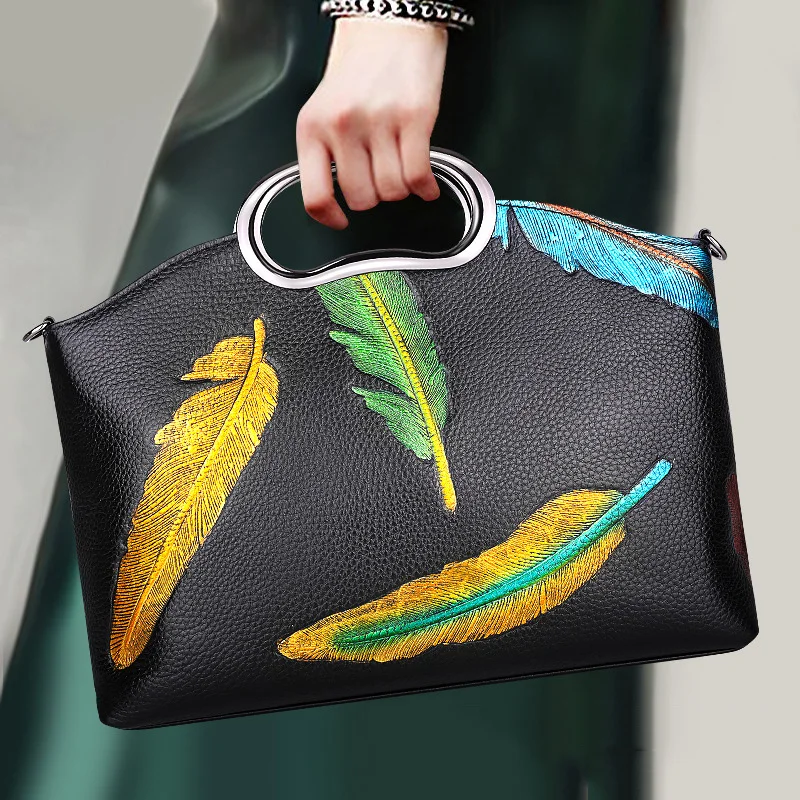 

Fashion Genuine Leather Bag Female Shoulder Bag Designer Handbags Women Bags Crossbody Ladies Messenger Bag Tote Bolsas Feminina