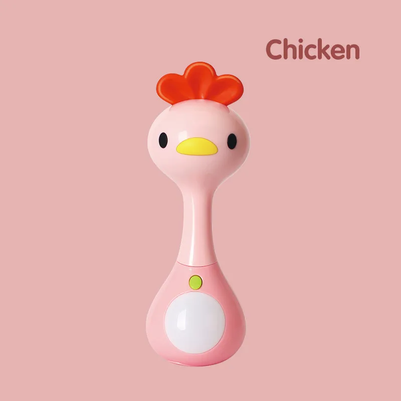 Детские игрушки EQ хлопки желтая утка младенец Brinquedos Bebe электрические универсальные игрушки для детей от 1 до 3 лет - Цвет: Chicken