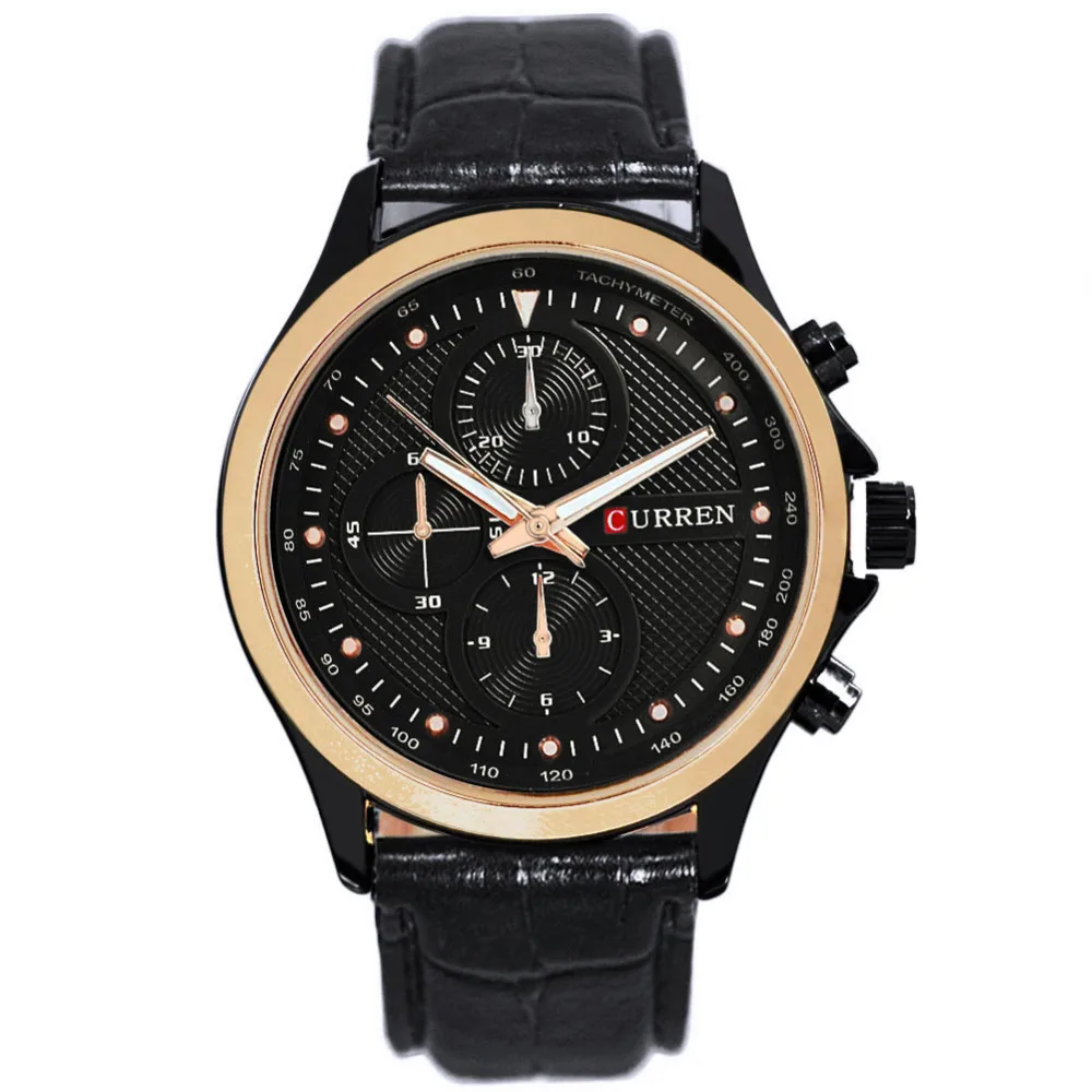 

Men Watches Top Brand Luxury CURREN Dress Watch Leather Fashion Casual Clock Quartz Men Wristwatches relogio masculino