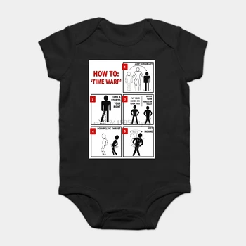 

Baby Onesie Baby Bodysuits kid t shirt Printed Cotton Short-Sleeve Rocky Horror Picture Show Time Warp