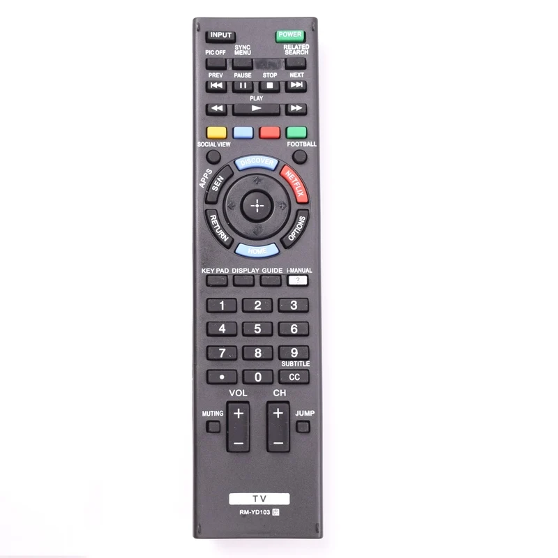 RM YD103 дистанционного Управление для Sony tv Bravia светодиодный HD ТВ KDL 32W700B 40W580B 40W590B 40W600B