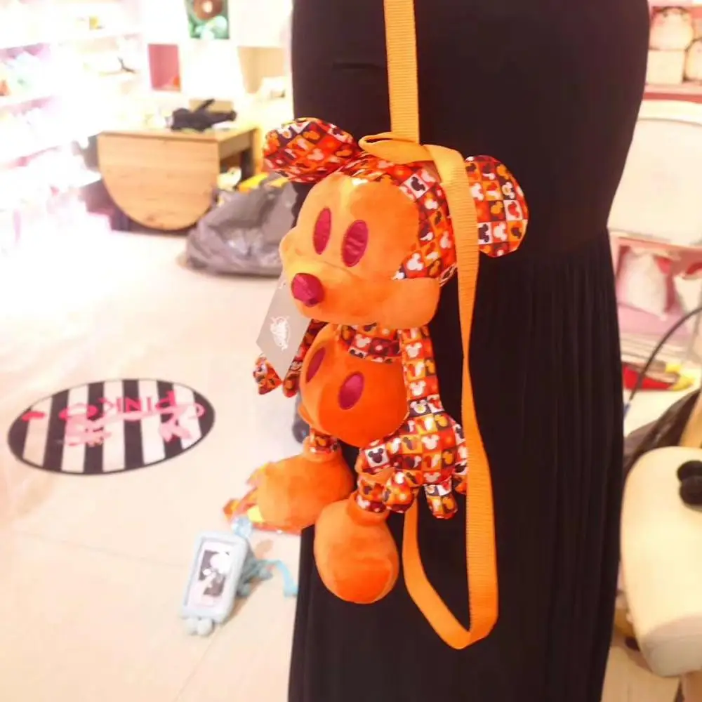 Милый юбилей Микки Минни Маус плюшевый рюкзак животные куклы сумка сумки для обувь девочек детей для женщин Подарки на День Рожде
