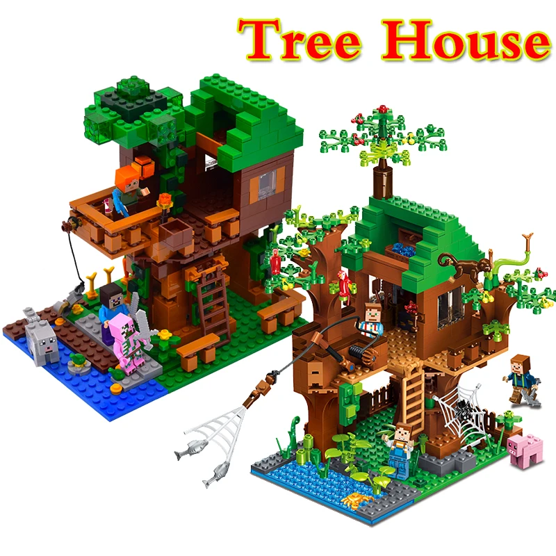 lego minecraft casa del arbol