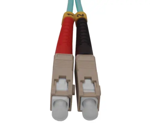 

4Meters SC-SC Fiber Optical Duplex Patch Cords Multimode 50/125 OM3