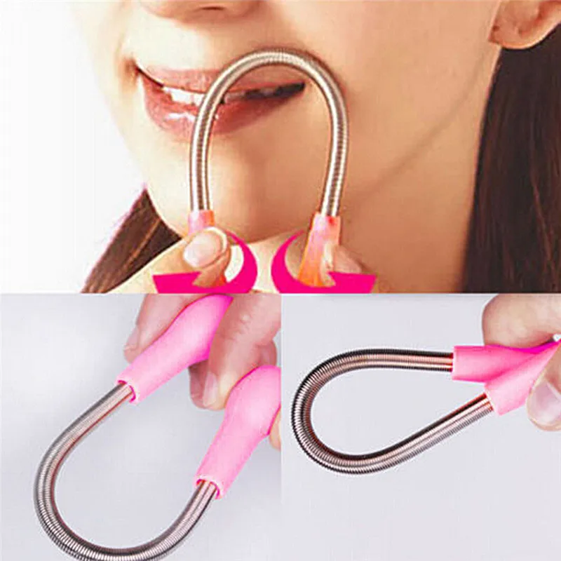 

Women Facial Hair Remover Epilator Epistick Depilatory Spring Face Threading Tool Facial Hair Removal Makeup Tools