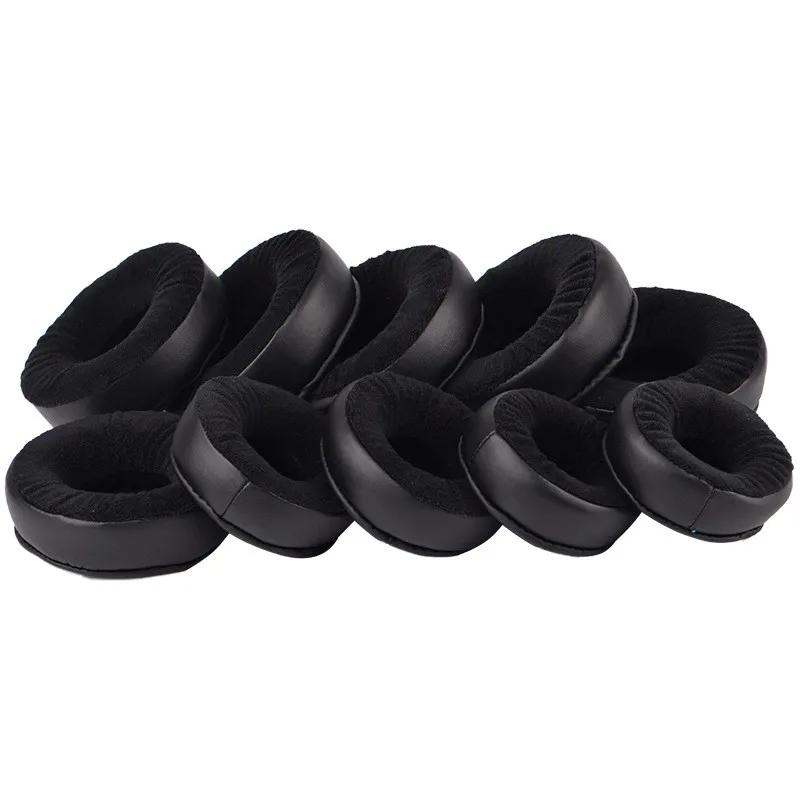 

60mm 65mm 70mm - 110mm Velour Memory Foam Earpad for Large Over The Ear Headphones for AKG for HifiMan ATH for SONY Headphones