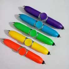 Yeas Fnger гироскоп металлический шариковая ручка бизнес для офиса снятие стресса Шариковая ручка для фонарика