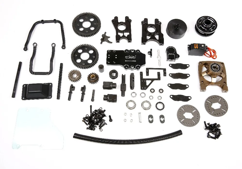 Losi 5ive t новые комплекты редукторов заднего хода 87117 для грузовика Rovan Rc