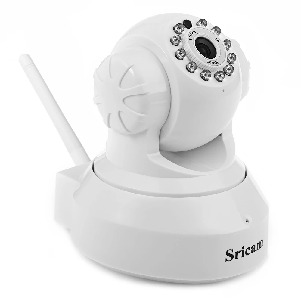 Местная доставка! Sricam SP012 Wifi Беспроводная CCTV IP камера 720P ONVIF панорамирование