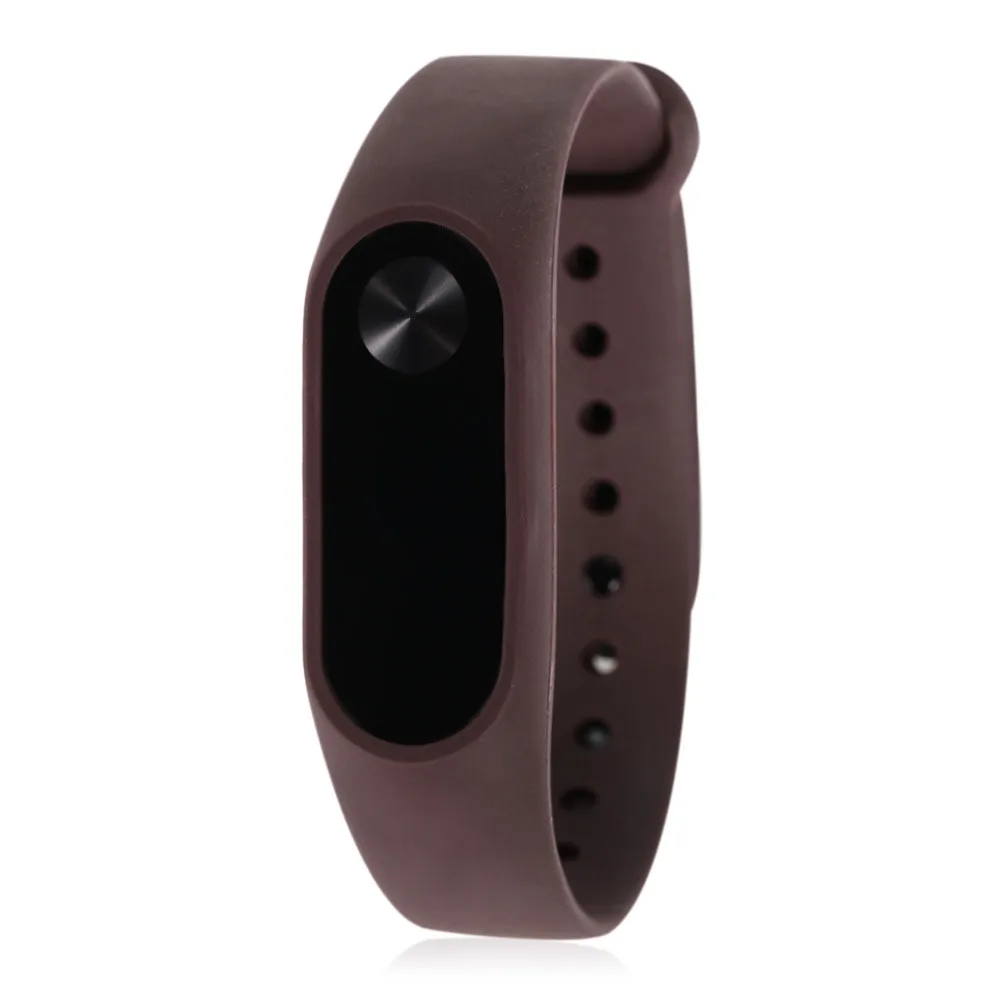 Ремешок сменный из ТПУ для Xiaomi Mi Band 2 Модный мягкий силиконовый браслет наручных
