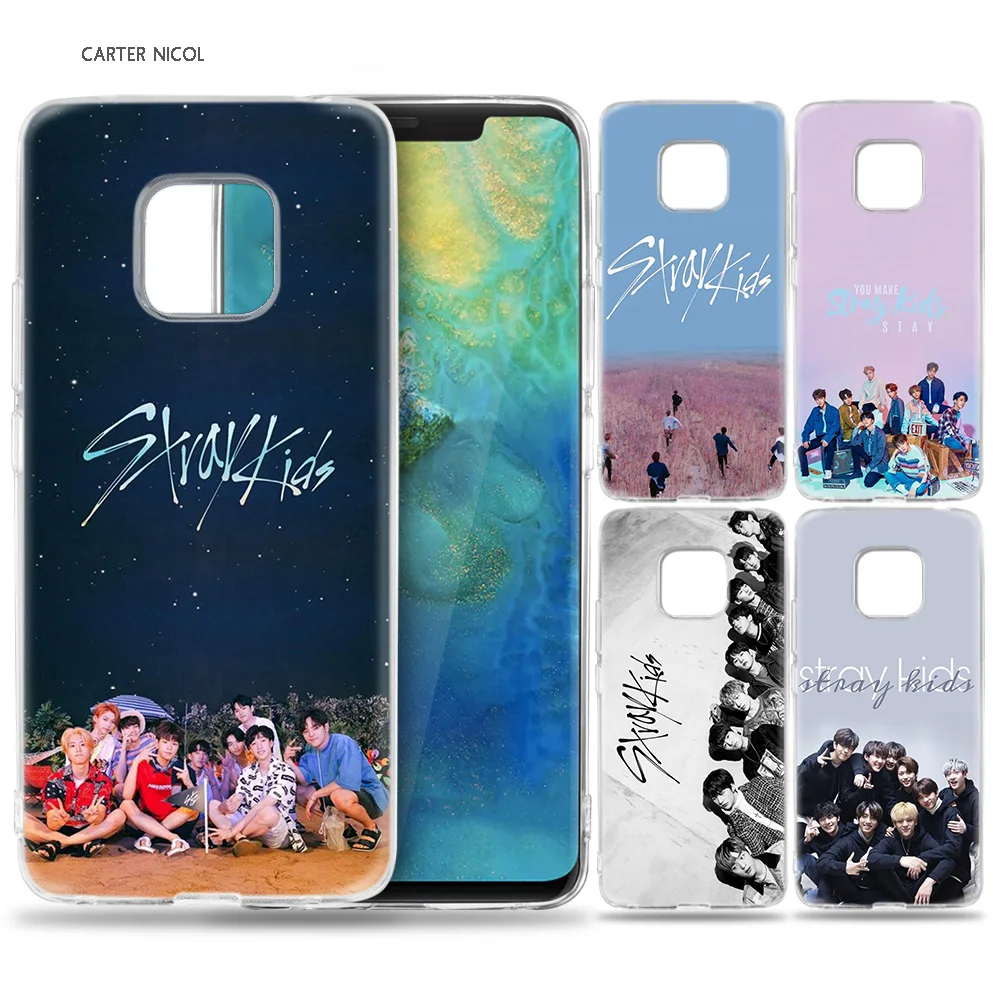 

Case for Huawei Mate 10 20 Pro P10 P20 P30 Honor 10 8X 8C 8A Lite P Smart Y6 Y7 2018 2019 V20 Stray Kids