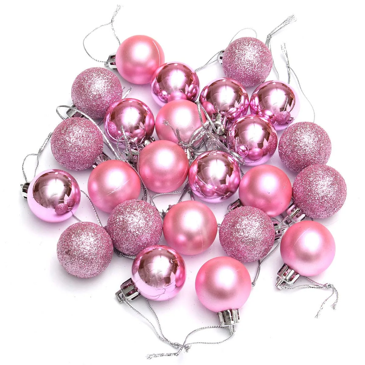 Popular Pink Christmas Ball Ornaments-Buy Cheap Pink Christmas Ball ...