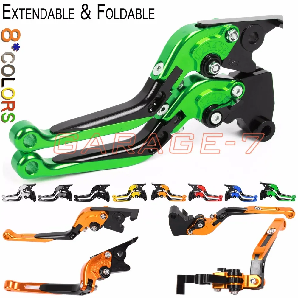 

For Kawasaki ZX9 ZZR1200 ZX7R/ZX7RR ZX10 VN1500 VN1600 Mean Streak GPZ900R Motorcycle CNC Foldable Extending Brake Clutch Levers
