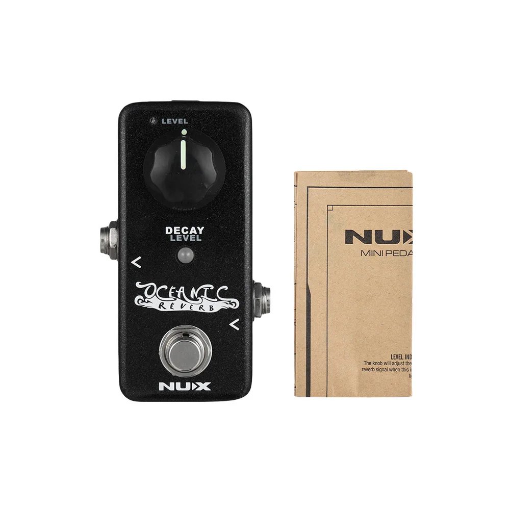 

NUX NRV-2 OCEANIC Digital Reverb Guitar Effect Pedal Full Metal Shell Buffered/ True Bypass Ultra low noise