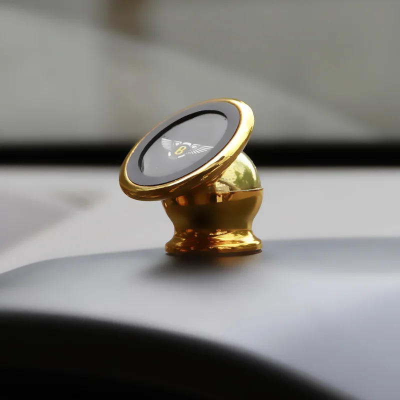 

1pc Multi-function magnetic magnet Car phone bracket metal 360 degree rotating magnetic bracket