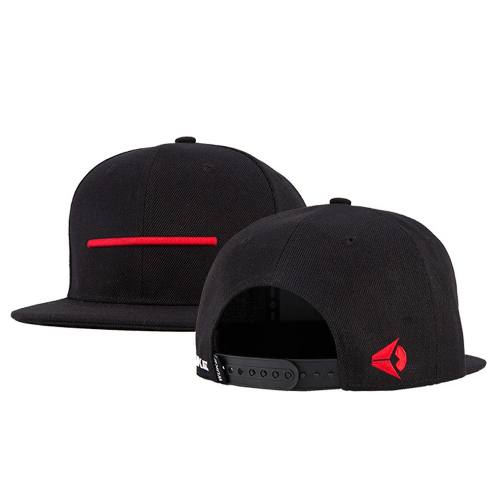 Модная шляпа в стиле хип хоп с вышивкой красную полоску Snapback кепки для мужчин и