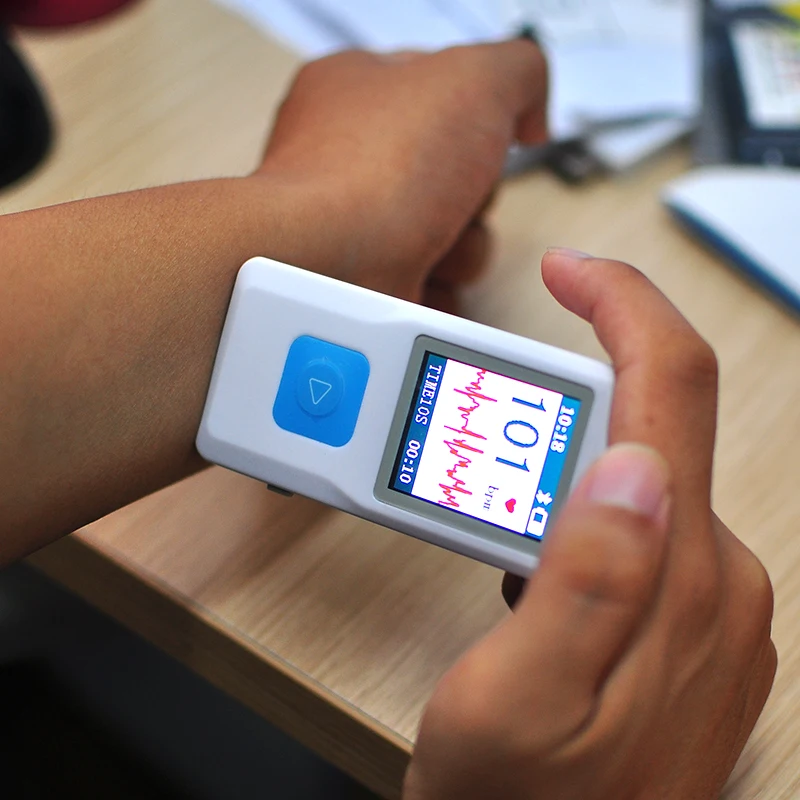PM10 Portable Handheld ECG EKG Heart Monitor Electrocardiogram Rapid