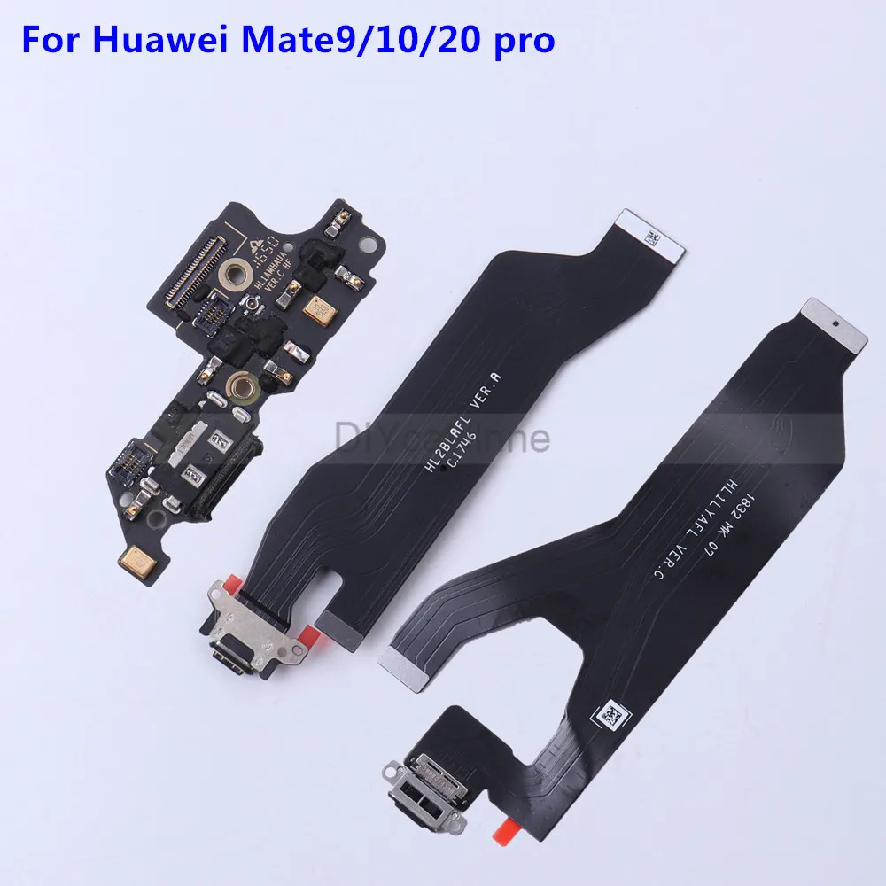 Новый оригинальный mate 20 Pro зарядный гибкий кабель для Huawei 10 9 USB зарядка