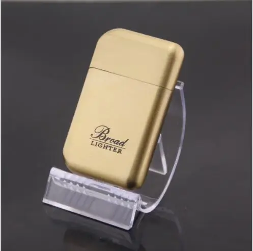 

Half edge fillet metal plating windbreak lighter gas inflatable lighter