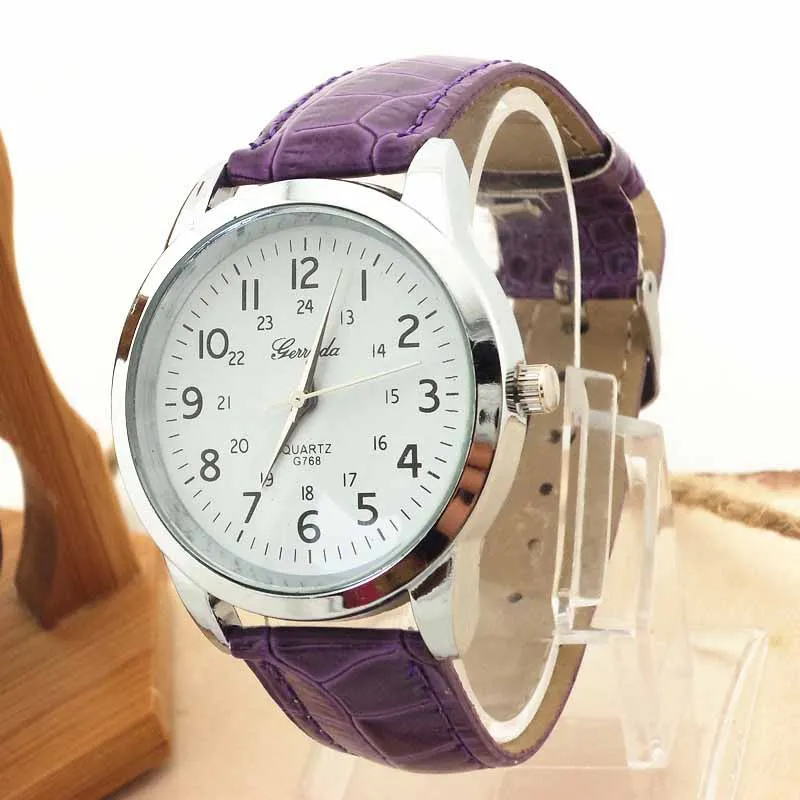 

2018 Elegant Analog Luxury Sports Leather Strap Quartz Mens Wrist Watch Dress Watches erkek kol saati relogio feminino