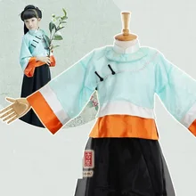 Костюм ханфу для маленькой девочки, костюм для фотосъемки, традиционный костюм ханфу для детского дня