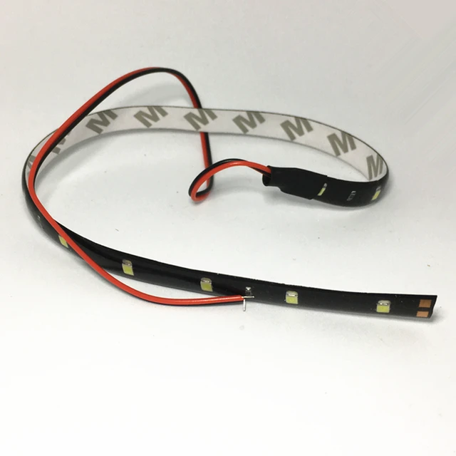 30cm Strip Light Car Flexible LED Strip Light 15SMD Waterproof LED Daytime Running Light Decorative Car DRL High Power 12V 1