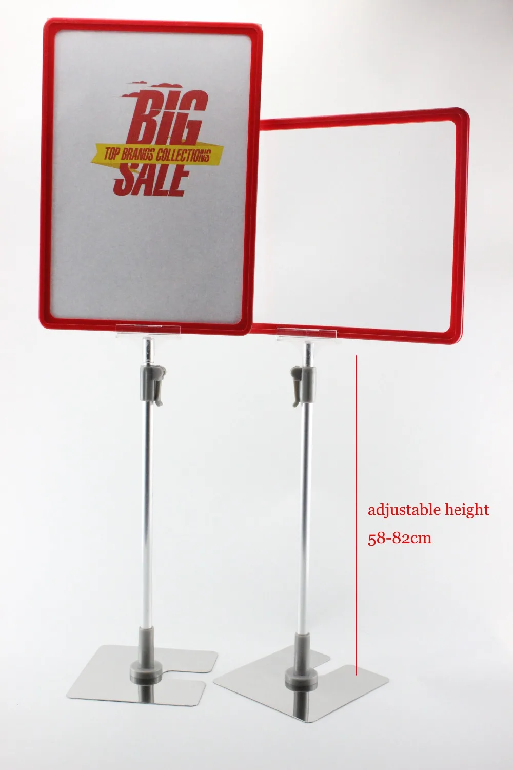 A4 5 sets frame with POP price ticket tag sign advertising poster