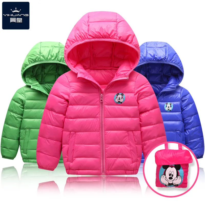High Quality Winter Children Boys Girls down Jackets for kids Coat Girls Outerwear Baby Jacket 6