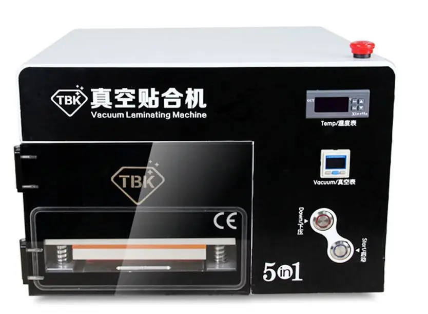 

Top KO 5 in 1 7" Screen OCA Laminator Laminating Machine W/ Built-in Compressor Vacuum Pump H#