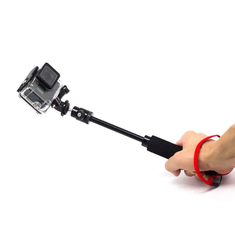 Selfie stick для go pro Камера sjcam sj4000 Водонепроницаемый монопод Штатив ручной подставка