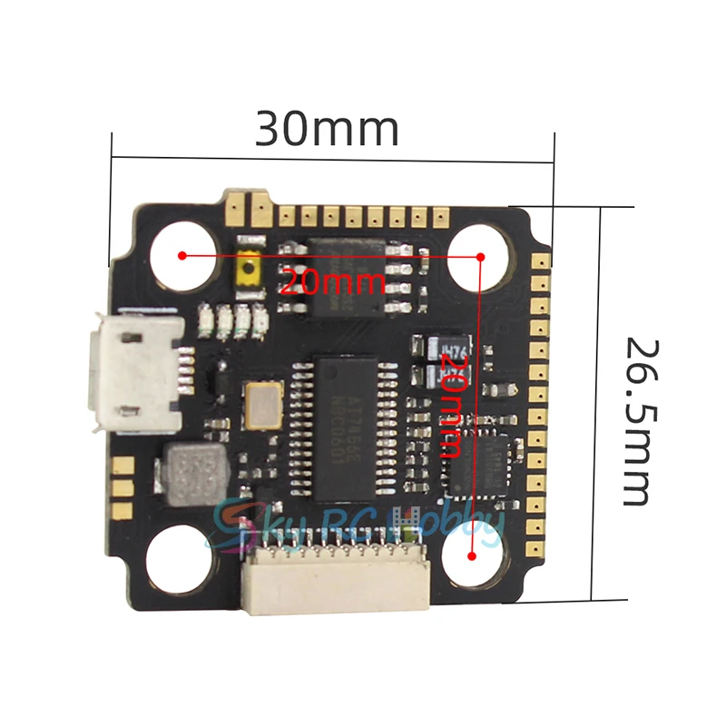 Mamba F405 Мини-Контроллер полета и 20A BLheli_S 2-4S 4 в 1 ESC встроенный датчик тока бесщеточный ESC для модели RC