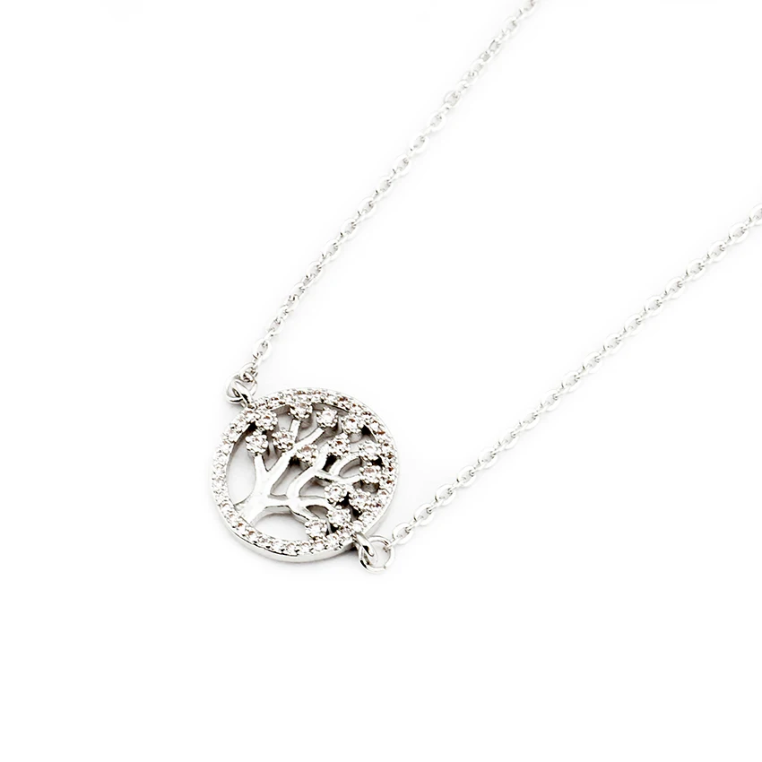 Árvore na Rodada Corrente de Ouro Cor de Aço Atacado Preço Dainty Charme Pulseiras Inoxidável Moderno Mulheres Pulseras Accessoires 10 2020 22 High Quality Joias e Acessórios