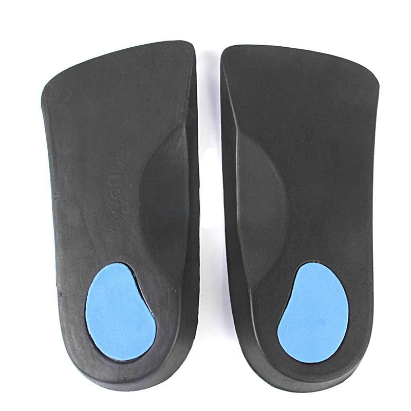 Ортопедические стельки для поддержки полусвода стопы, для правильной плоской стопы, 3/4 длина стельки, забота о ногах, ортопедические стельки для здоровья, обувь FM0254