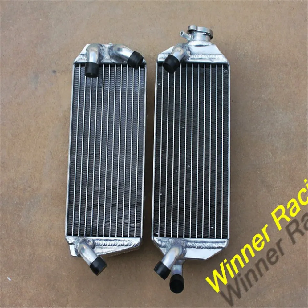 L + R алюминиевый радиатор для Suzuki DRZ400 K2/K3/K4 2000 2004/DR Z400 2007 05 аксессуары