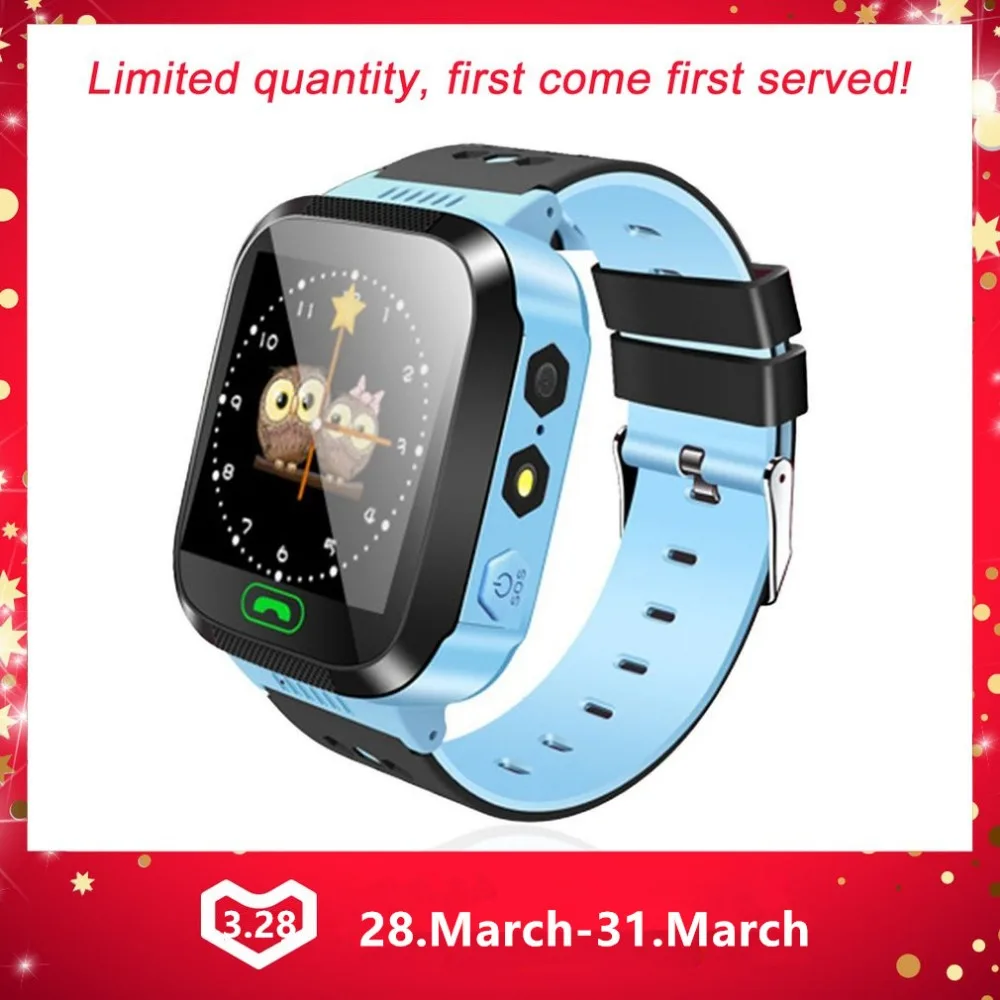 

Y03 Kids Smart Watch Touch Screen GPRS Locator Tracker Anti-Lost Baby Watch With Remote Camera SIM Calls Smartwatch For KIDS