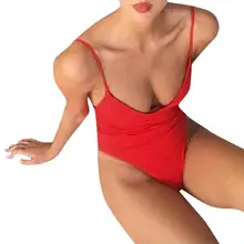 Антибактериальный здоровый сексуальный Одноцветный женский купальник монокини купальник боди с открытой спиной стринги Купальный костюм женский пляжный# D