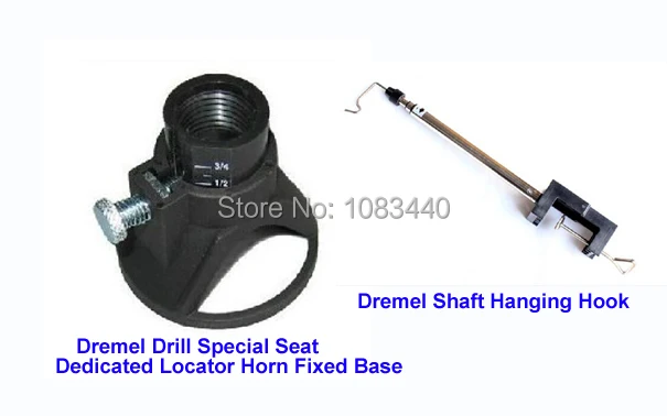 

DREMEL MultiPro electric Drill's Special seat Dedicated Locator Horn Fixed Base 1pcs Dremel Shaft Hanging Hook