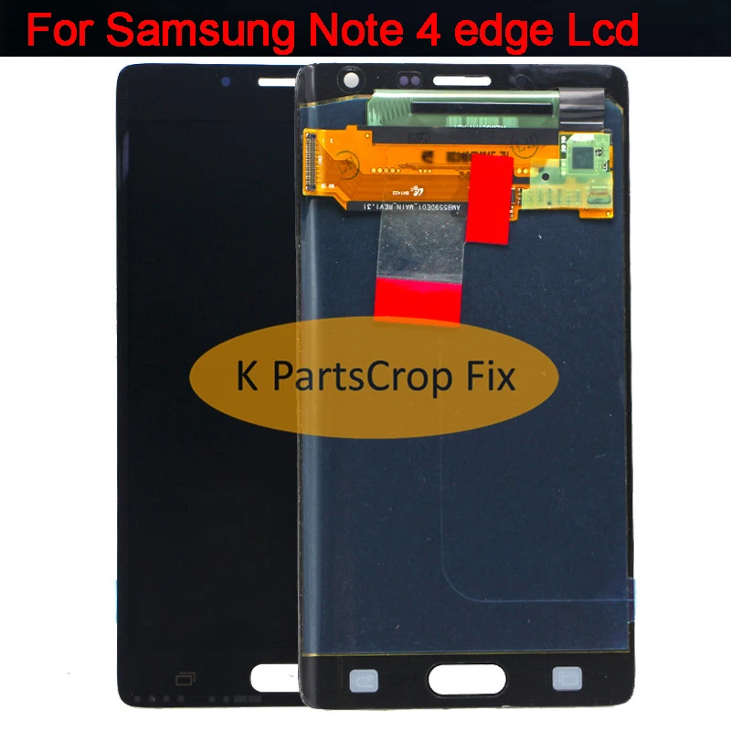 ЖК-дисплей 5 6 дюйма для Samsung Galaxy NOTE 4 Edge N915 с сенсорным экраном и дигитайзером в