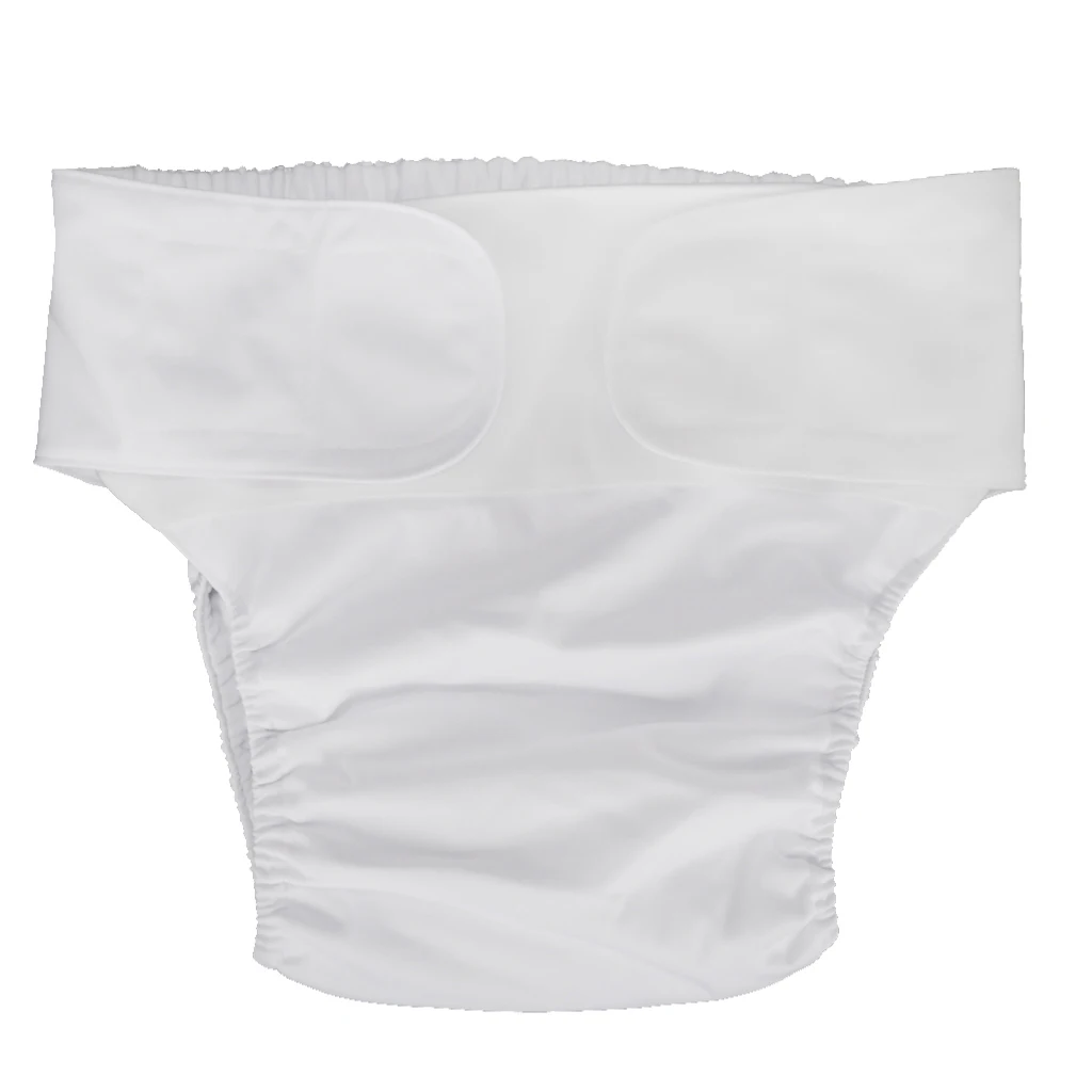 

Waterproof Adult Incontinence Underwear for Disabled and Incontinence Reusable Diapers Nappy with Inserts Washable Pads
