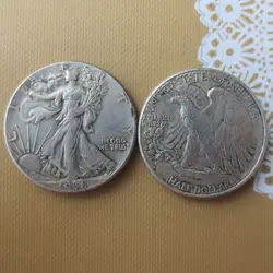 Высокое качество 1936-S Прогулки Liberty Half Dollar копирования монеты