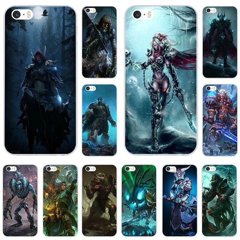 Игры Lich King бури мягкие ТПУ Силиконовые телефон дела чехол для iPhone 8 7 6 S Plus X XR XS Макс