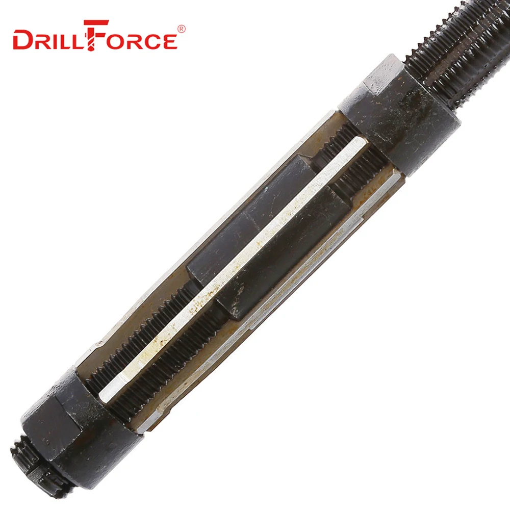 Adjustable Hand Reamer 1PC HSS Size Range Alloy Steel Reamer Hand Machine Cutting Tools (10/12/15/17/19/20/21/23/25/26mm) hand reamer hss reamer steel reamer tools