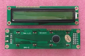 

Standard 1601 Character Yellow Green Backlight LCD Module Compatible 1602 LCD