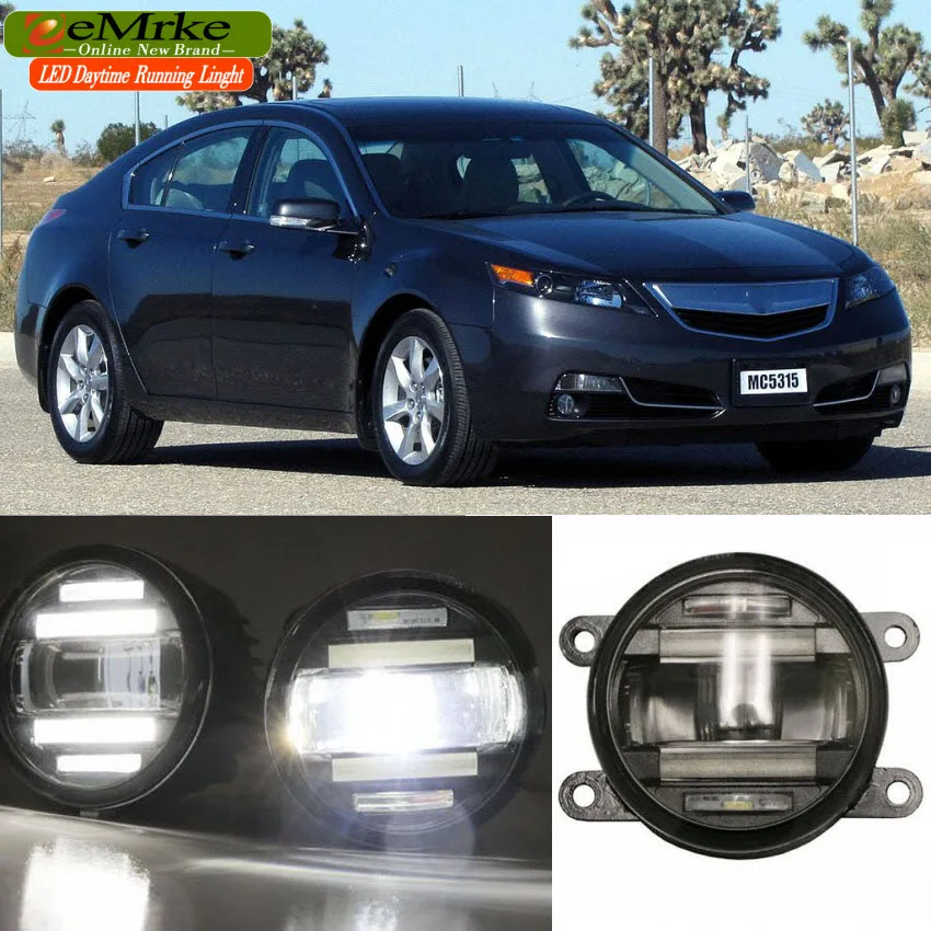 Eemrke Car Styling For Acura Tl 2017 2in1 Multifunction Led Fog Eemrke Car Styling For Acura Tl 2017 2in1 Multifunction Led Fog Lights Drl With Lens Daytime Running